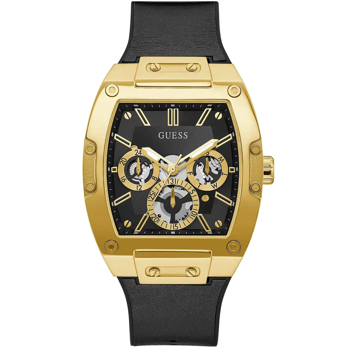 Guess | Phoenix Gold-Tone & Tortoise Chronograph