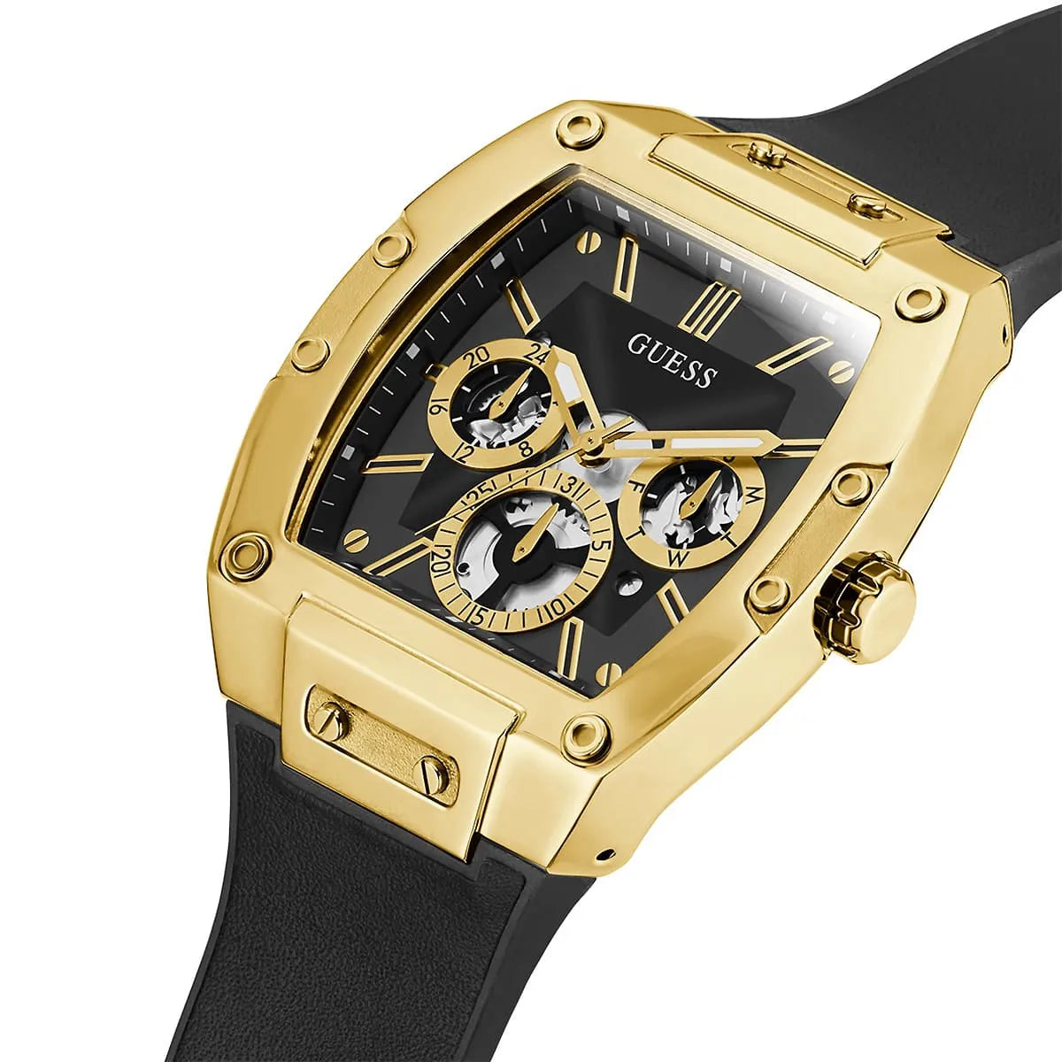 Guess | Phoenix Gold-Tone & Tortoise Chronograph