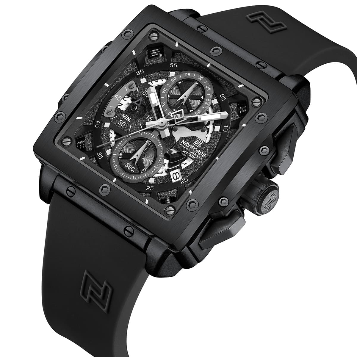 Naviforce Watch For Men NF8064-B-B-B