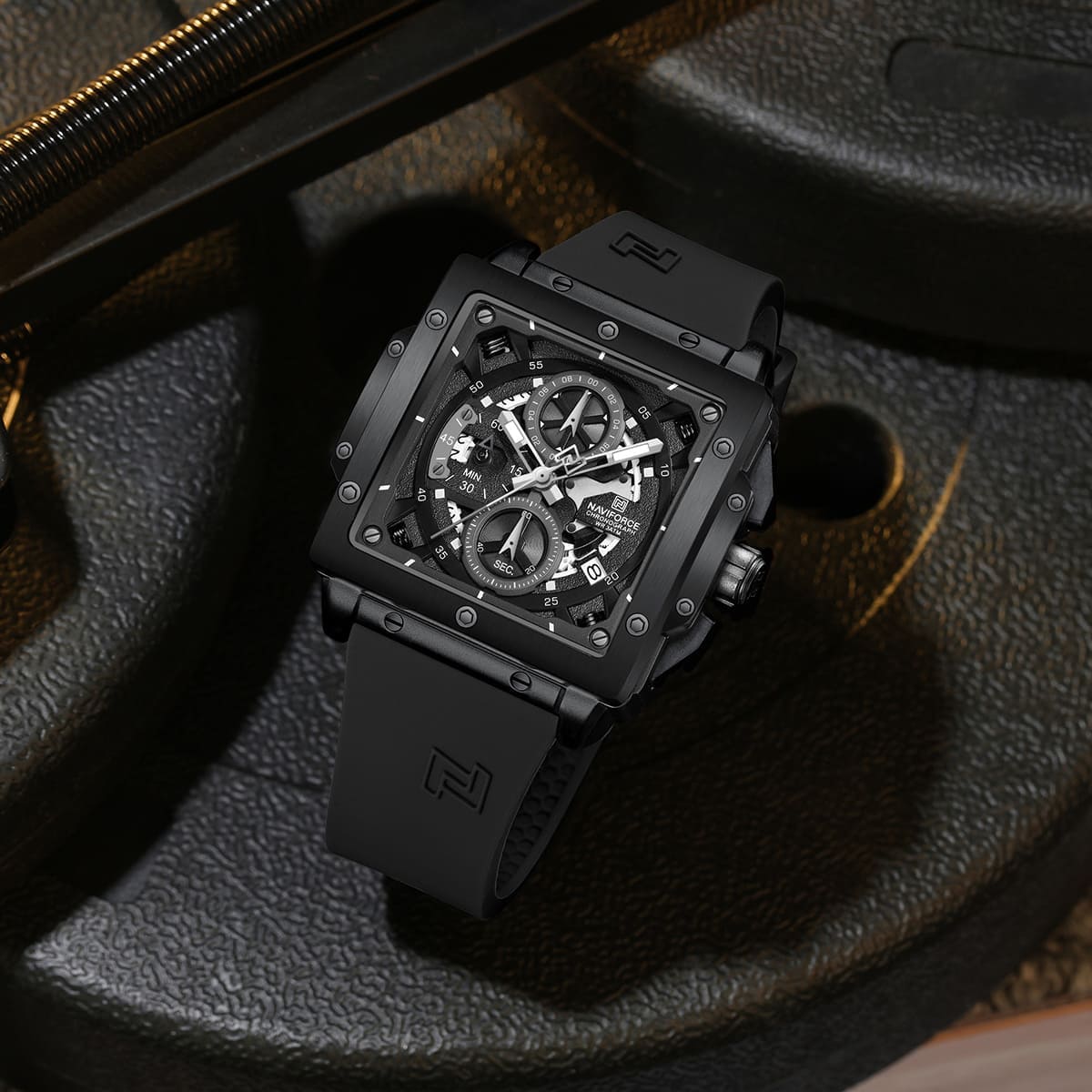 Naviforce Watch For Men NF8064-B-B-B