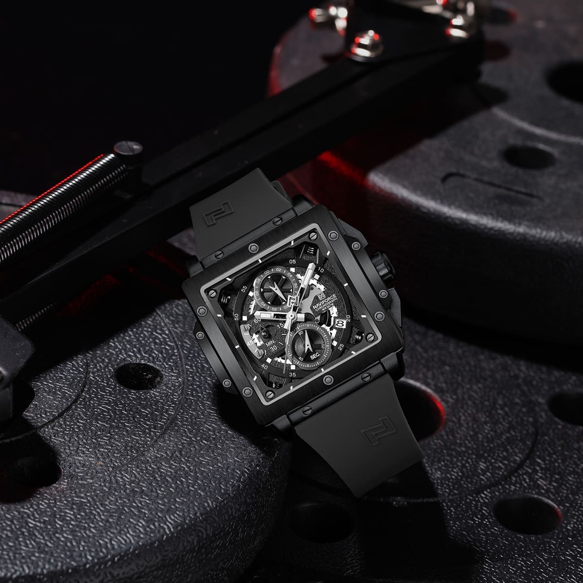 Naviforce Watch For Men NF8064-B-B-B