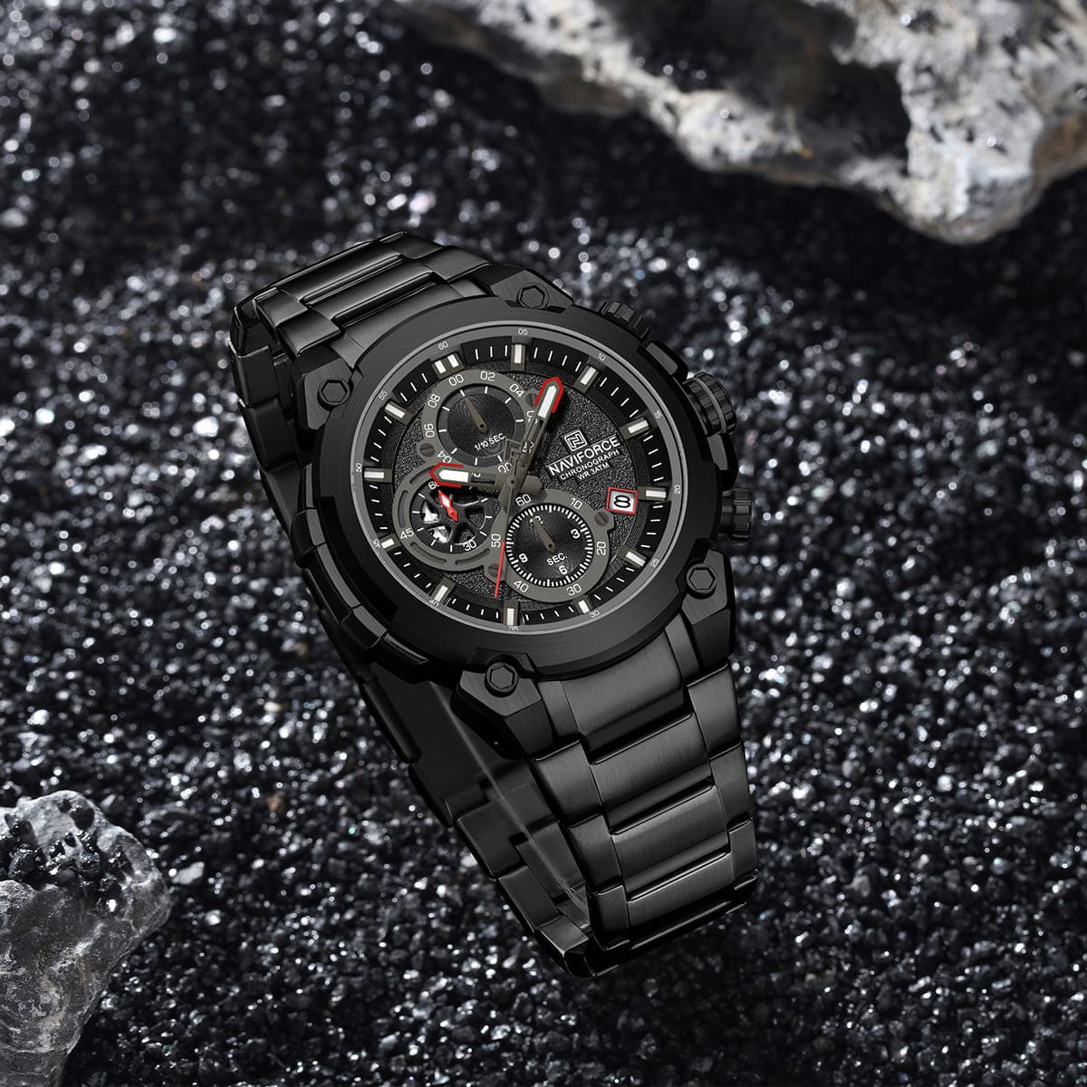 Naviforce Watch For Men NF8071-B-B-B