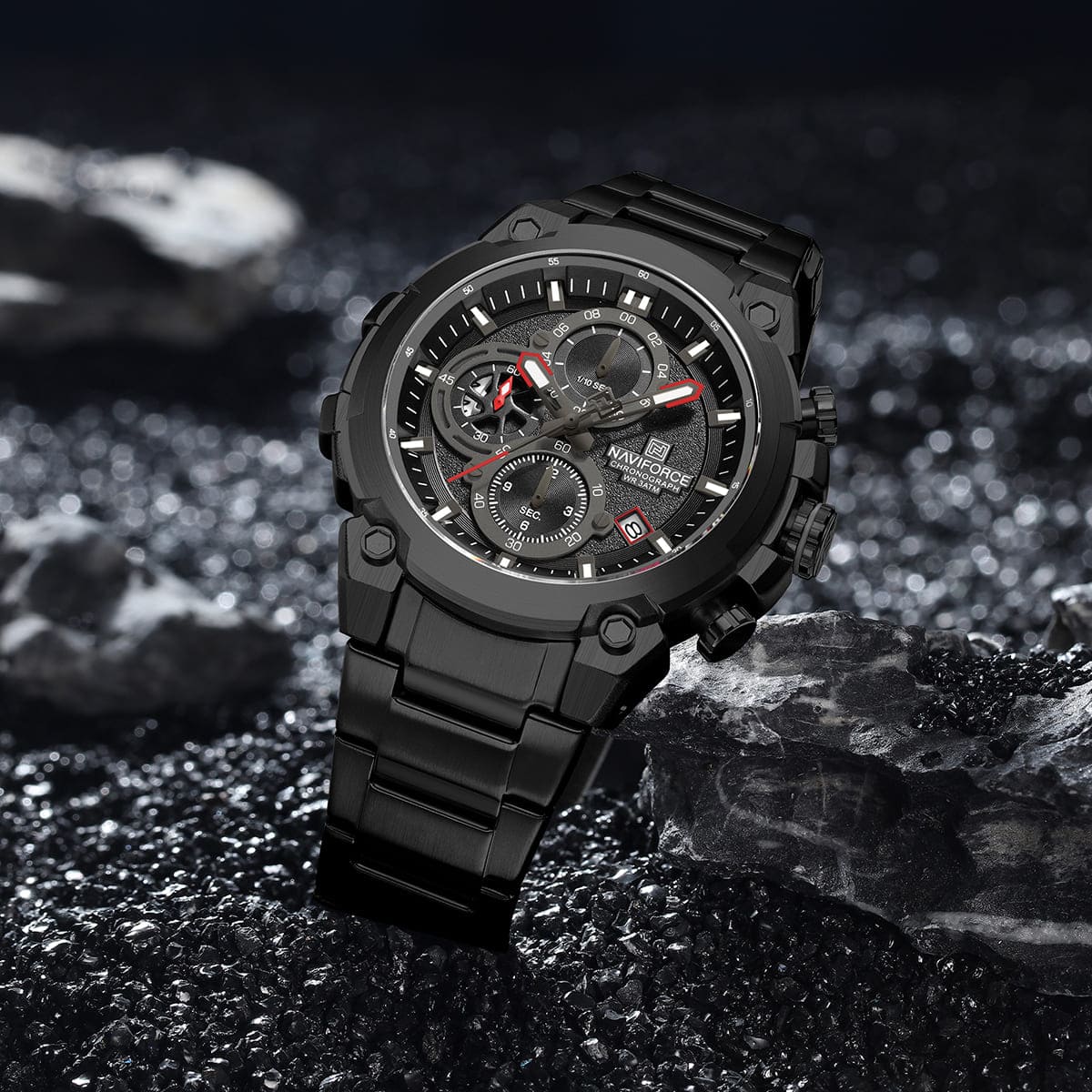 Naviforce Watch For Men NF8071-B-B-B