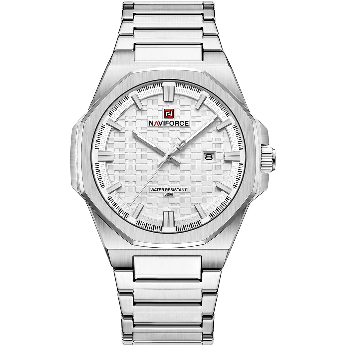 Naviforce Watch For Men NF9245-S-W-S