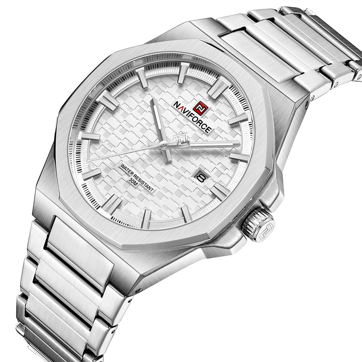 Naviforce Watch For Men NF9245-S-W-S