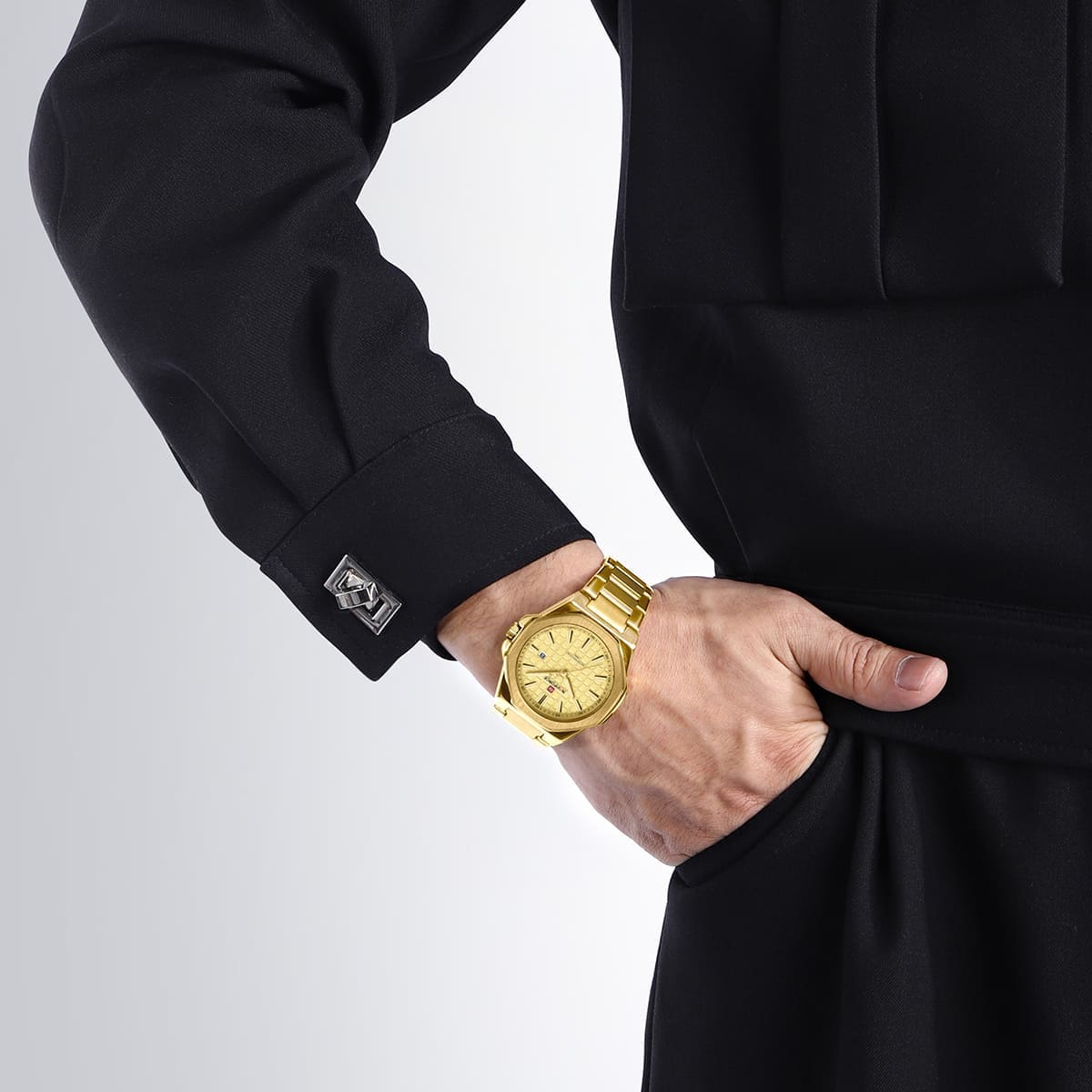 Naviforce Watch For Men NF9258-G-G-G
